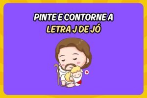 Pinte e Contorne a Letra J de Jó baixar